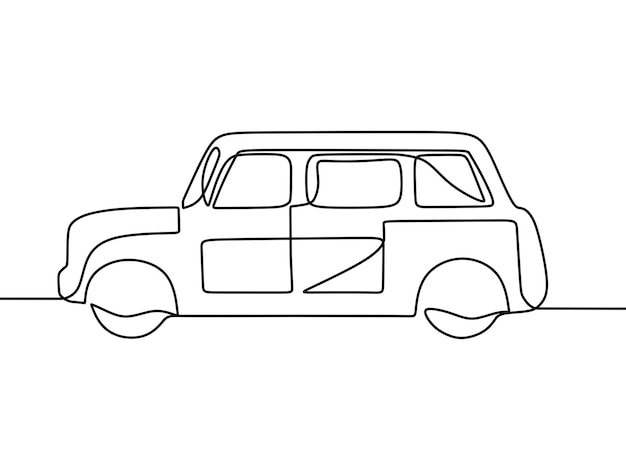 Непрерывное рисование линий на автомобиле