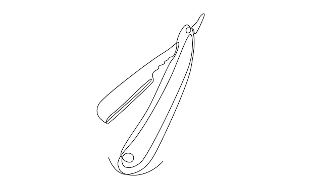 レイザーの連続ライン イラスト