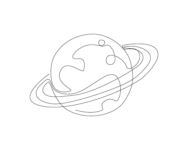 外空惑星小惑星の連続一線図
