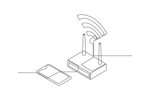 Continuous one line drawing Psychology. World mental health day concept. Doodle vector illustration.