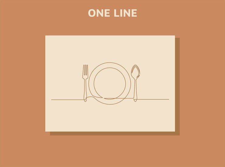 Continuous one line drawing