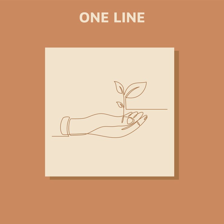 Continuous one line drawing