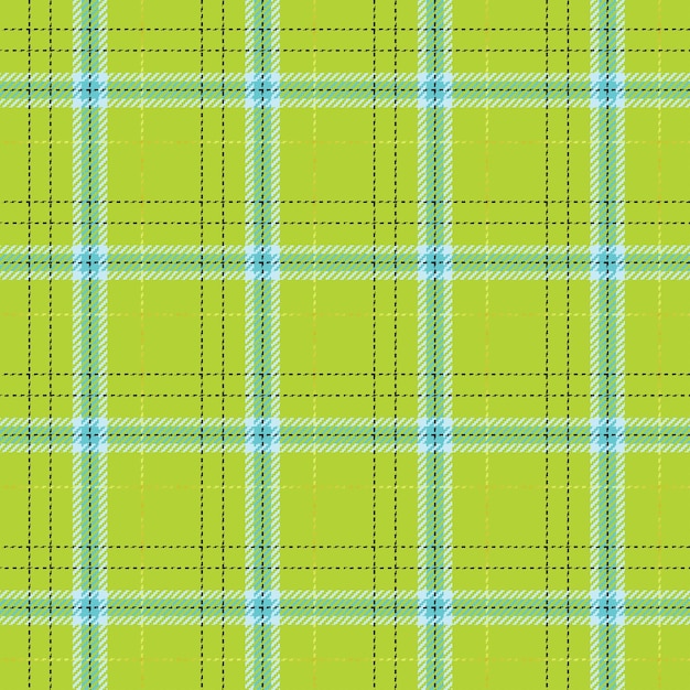 Modello continuo nel vettore tartan di tessuto