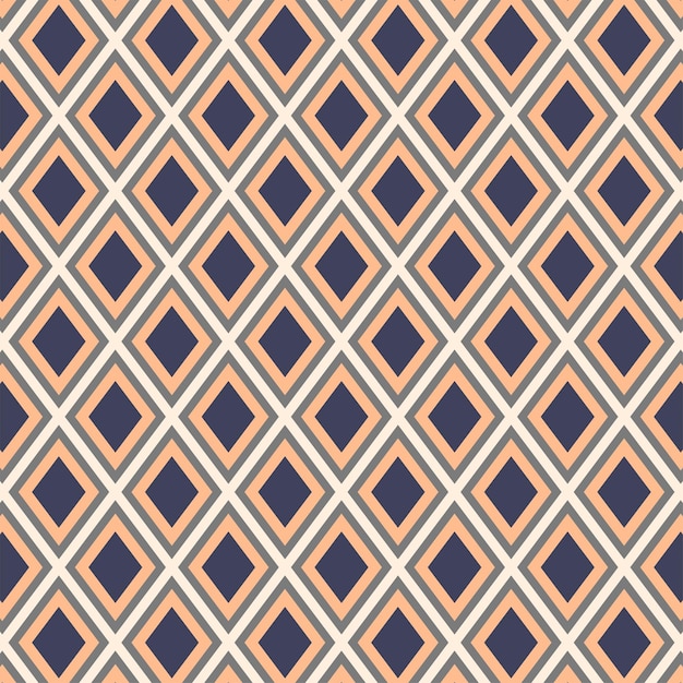 Contrast geometrisch patroon met ruit vectorillustratie voor pakket en textiel