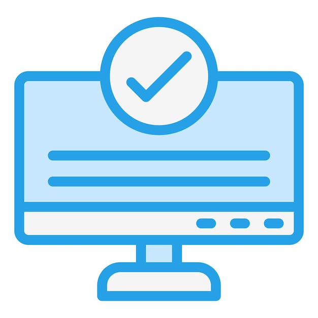Controle van het ontwerp van vectoriconen