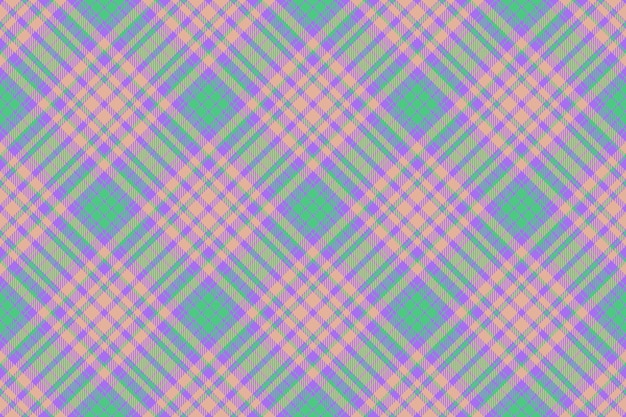 Controleer vector geruite stof patroon textiel textuur tartan naadloze achtergrond