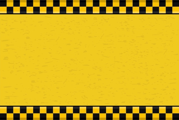 Contruction warning sign yellow black line rectangle design background