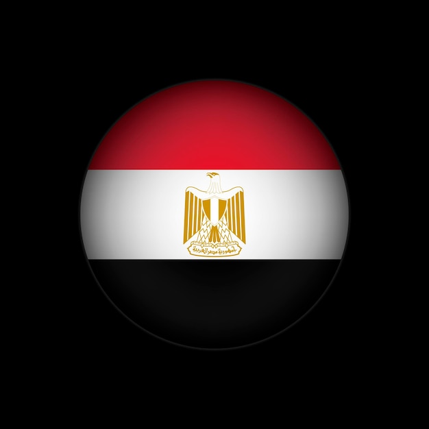 Contry Egypt Egypt flag Vector illustration