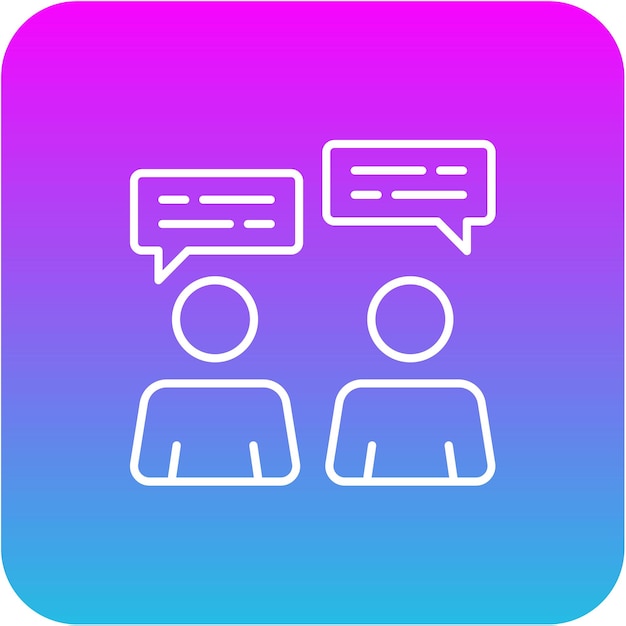 会話のアイコン
