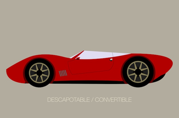 Supercar convertibile