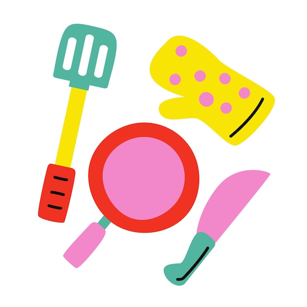 Vector cook clipart