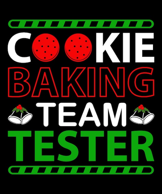 Cookie Baking Team Tester T-shirtontwerp