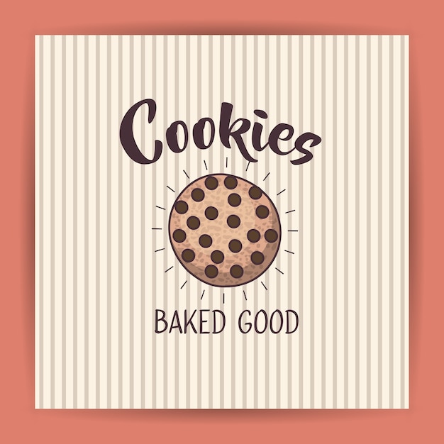 Vector cookie icon