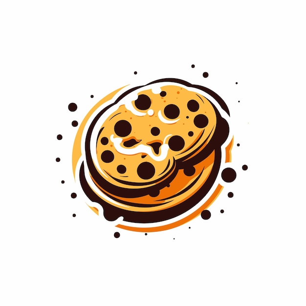 cookie logo vector style