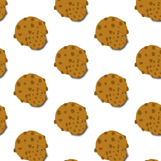 Vector cookie pattern