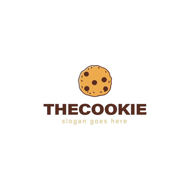 Vector cookie vector logo design