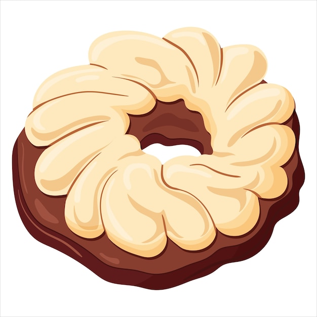 cookies confectionery vector illustration on a white background