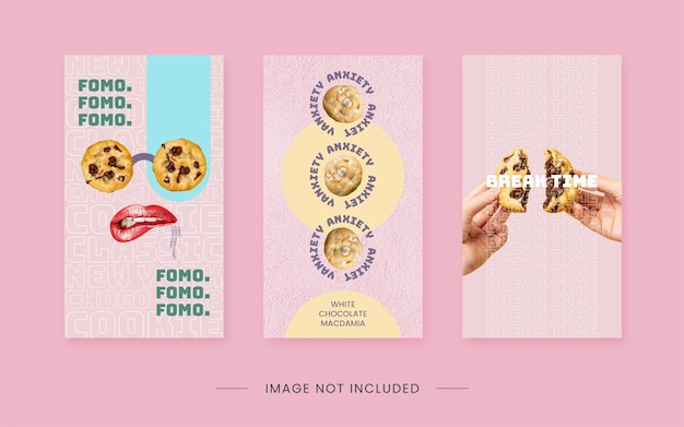 Cookies instagram story template v2