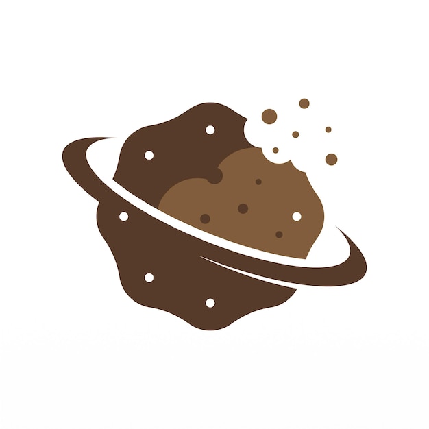 Cookies logo ontwerpsjabloon voor het bedrijfsleven
