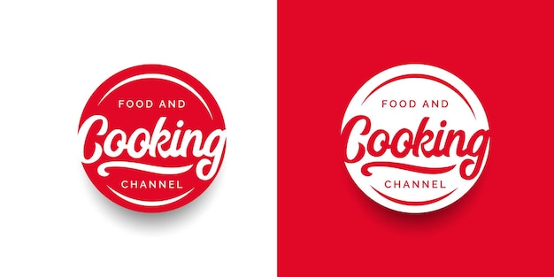 cooking channel logo design template