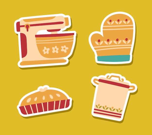 Cooking Equipment Stickers