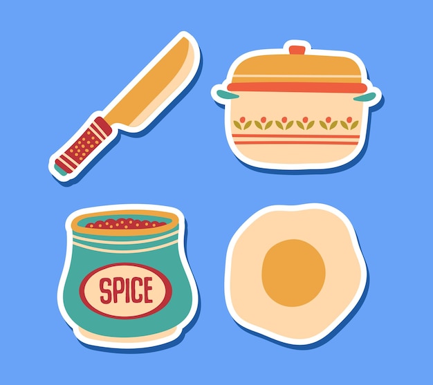 Cooking Equipment Stickers