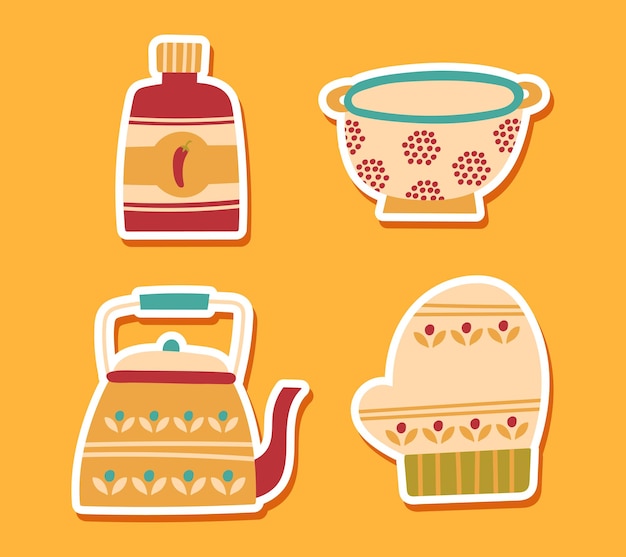 Cooking Equipment Stickers