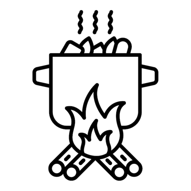 Vector cooking icon