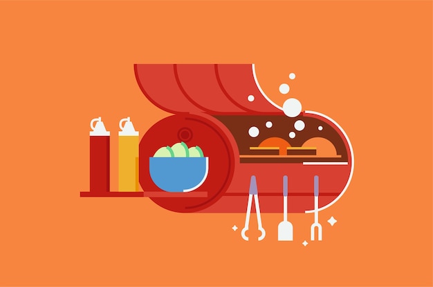 Cooking illustration