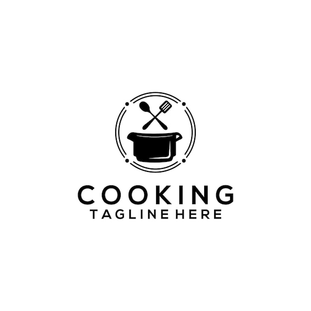 料理のロゴテンプレートベクトル。 bussinesの料理のロゴ