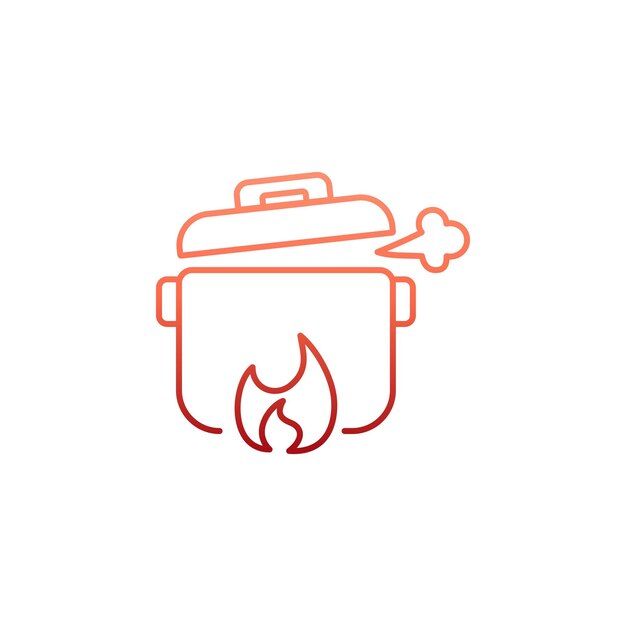 Cooking pot icon