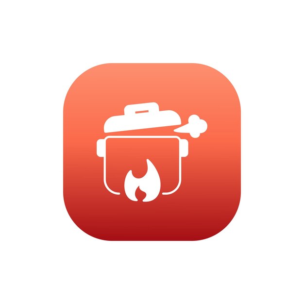 Cooking pot icon