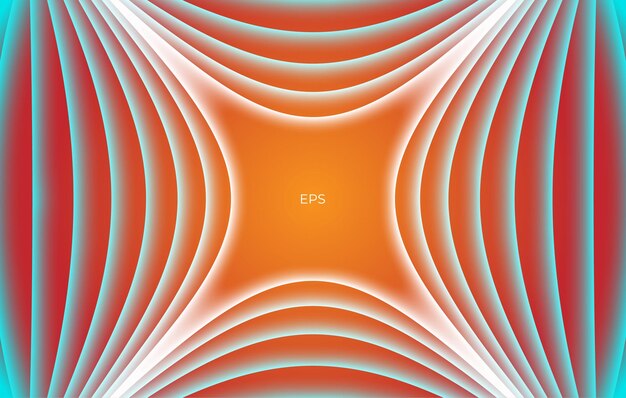 Cool abstract style gradient yellow color background design vector template