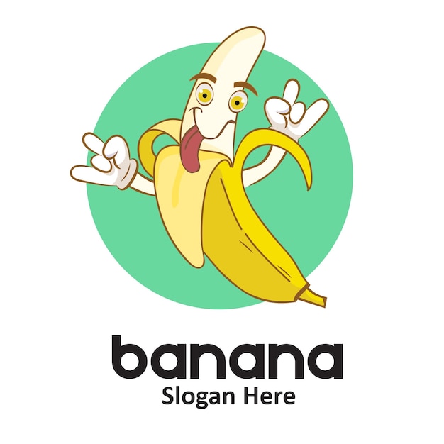 멋진 바나나 벡터 로고 6