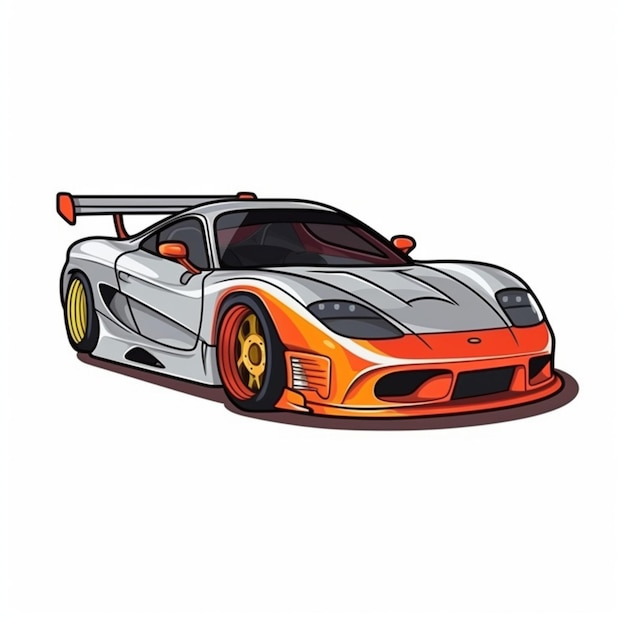 cool car clipart vector design