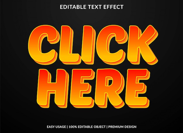 Premium Vector  Cool cartoon text effect