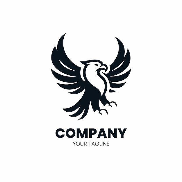 cool eagle logo design