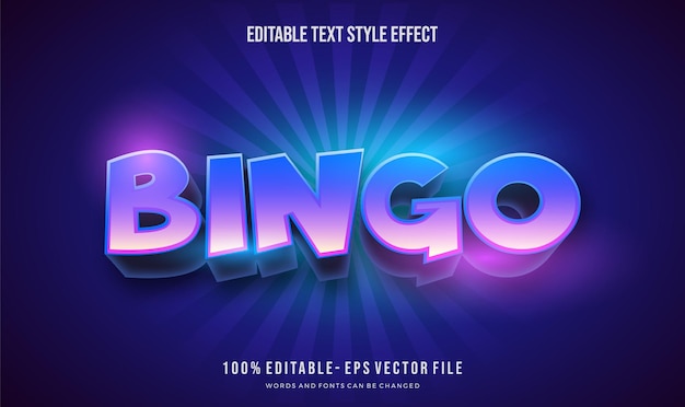 Cool fancy stylish game title show text style effect. editable vector font