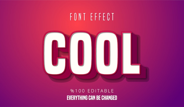 Cool font effect