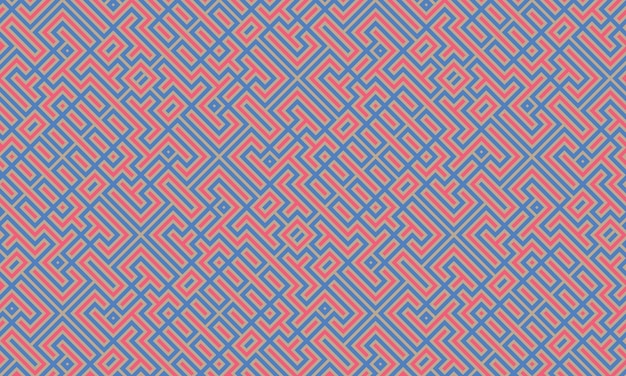 クールな幾何学的なラインのモダンな背景パターン