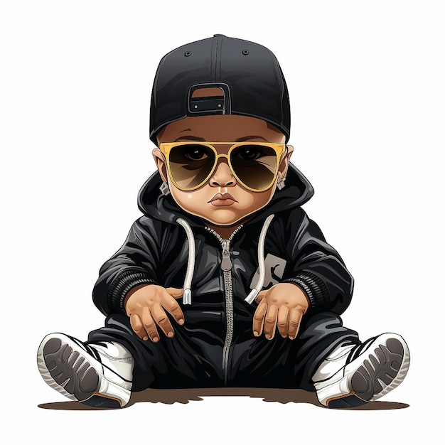 Premium Vector | Cool kid