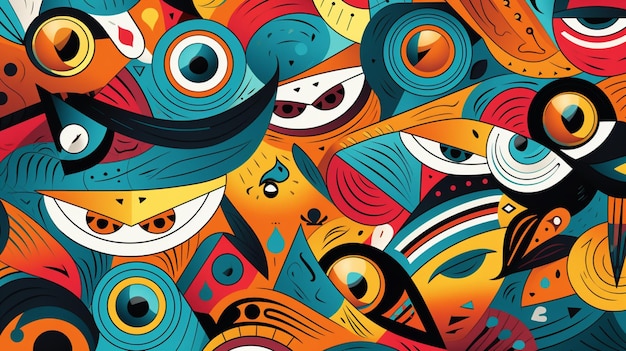 Cool patterns vector