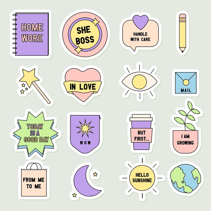 Набор стикеров Cool Planner