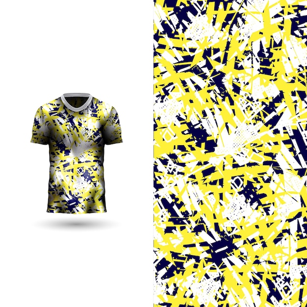 Cool sports jersey design on abstract background