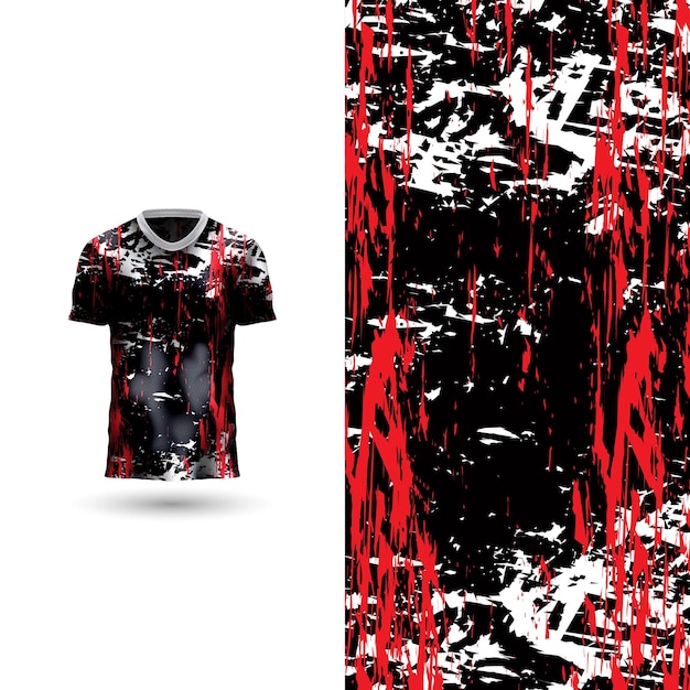 Cool sports jersey design on abstract background