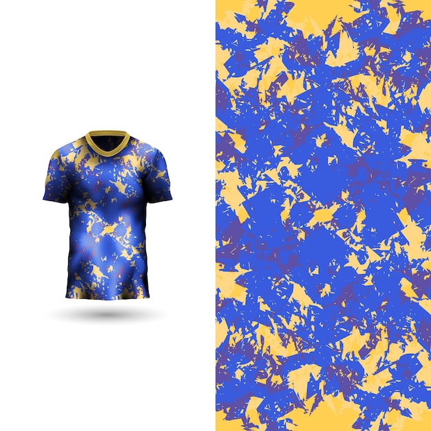 Cool sports jersey design on abstract background