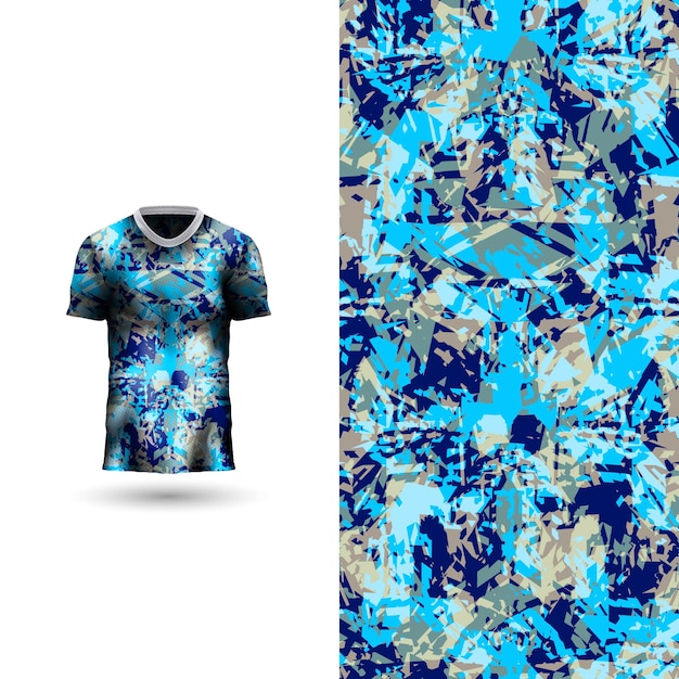Cool sports jersey design on abstract background
