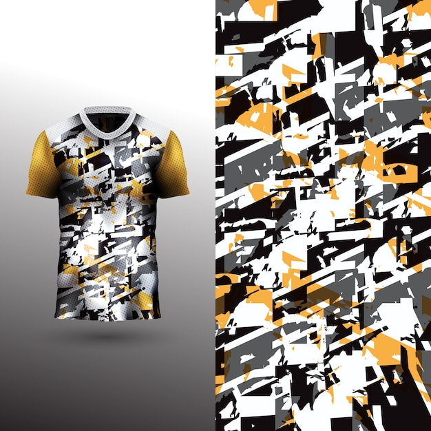 cool sports jersey design on abstract background