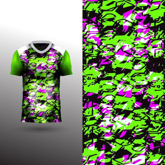 cool sports jersey design on abstract background