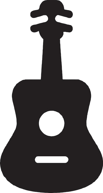 Cool Vector Guitar Symbol for Your Hip and Trendsetting Music Business